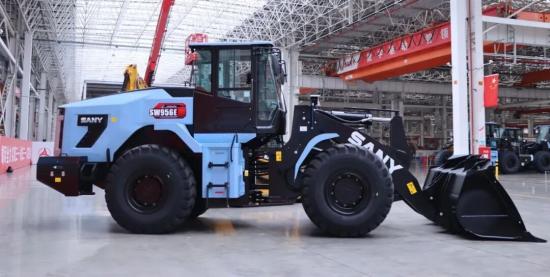 一年省出一台车？三一SW956E电动装载机：省油、能扛、更智能！