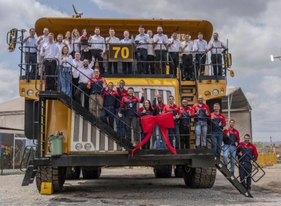 首台交付！三一与全球矿业巨头淡水河谷合作再升级