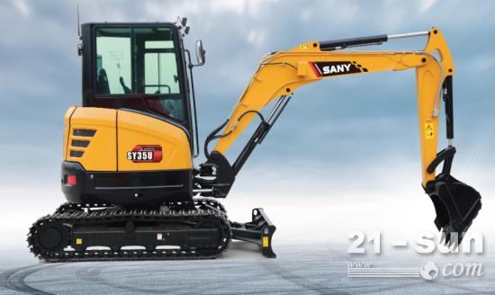 微挖选三一SY35U，灵活高效好赚钱