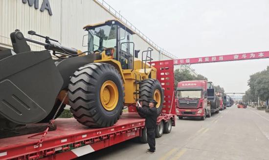 赢战 2026 ！厦工全新K系列装载机批量启运