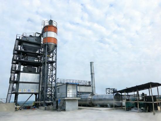 山推建友沥青搅拌站助力刚果(金)国道建设