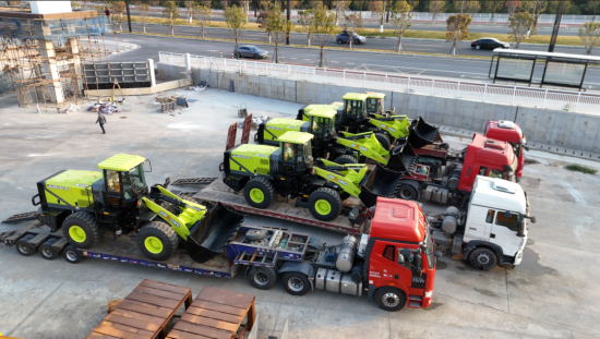 连续复购！晋工新能源电动装载机批量交付钢厂老客户！