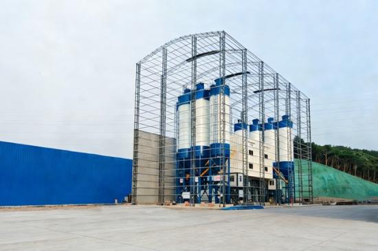 山推建友混凝土搅拌站应用安徽公路建设