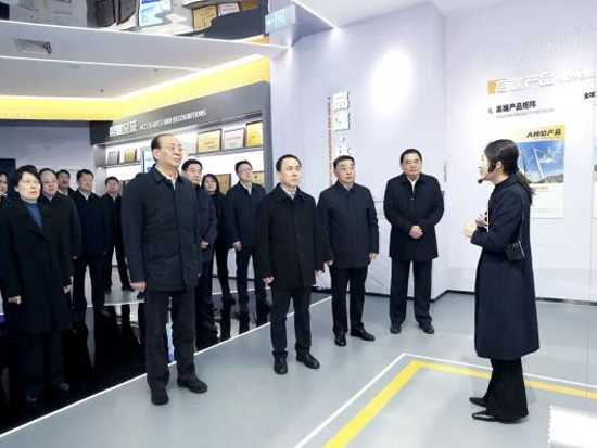 宋乐伟沈峻峰调研徐工集团复工复产和项目建设情况