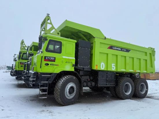 【好车推荐】雷沃LT130i无人驾驶矿卡，绿色环保，节能高效！