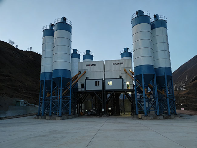 硬核赋能交通大动脉！山推建友混凝土搅拌站助力金西高速建设