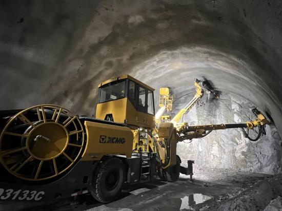 以智增質！徐工XTD3133C破解隧道施工“攔路虎”