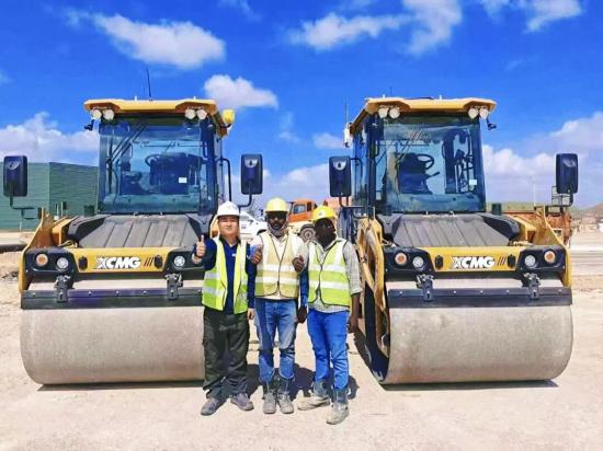 中国首例！徐工道路智慧施工方案落地海外