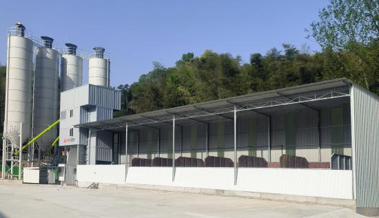 方圓HZS180D型攪拌站再度奔赴煙臺龍口  共筑城市建設新榮光