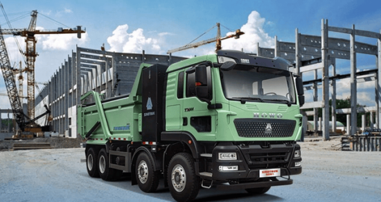 零碳基建新主力 | 豪沃TX新能源自卸车，工程运输创富全能手
