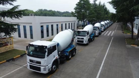 111台！中集车辆搅拌车首次批量登陆南部非洲，深耕当地基建市场